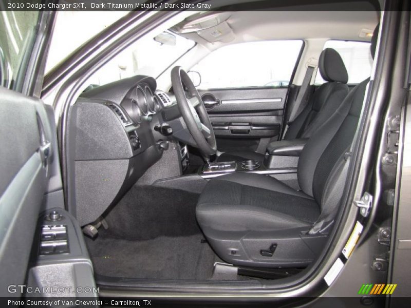 Dark Titanium Metallic / Dark Slate Gray 2010 Dodge Charger SXT