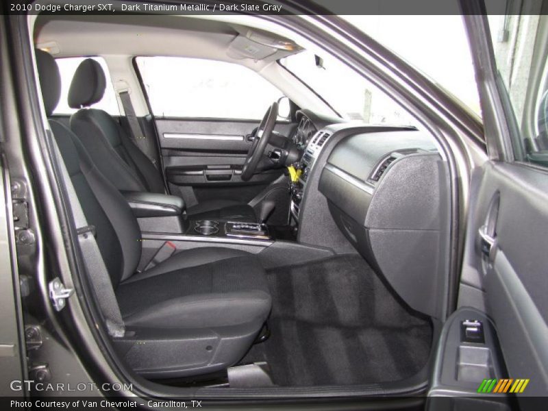 Dark Titanium Metallic / Dark Slate Gray 2010 Dodge Charger SXT