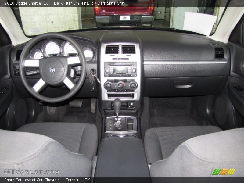 Dark Titanium Metallic / Dark Slate Gray 2010 Dodge Charger SXT