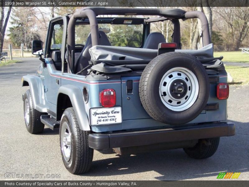 Gunmetal Pearlcoat / Agate 1999 Jeep Wrangler SE 4x4