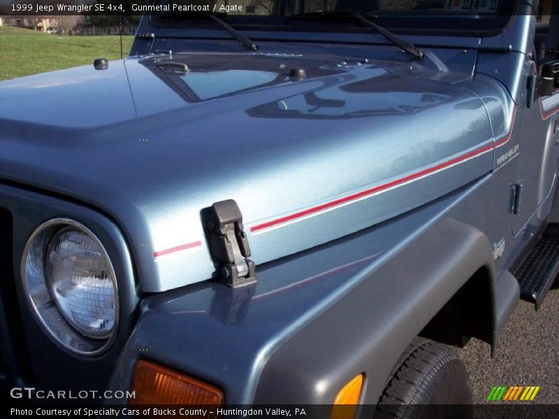 Gunmetal Pearlcoat / Agate 1999 Jeep Wrangler SE 4x4
