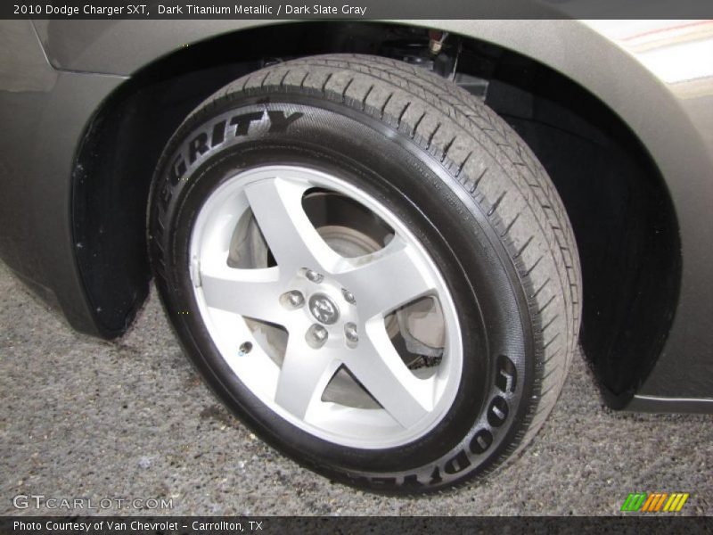 Dark Titanium Metallic / Dark Slate Gray 2010 Dodge Charger SXT