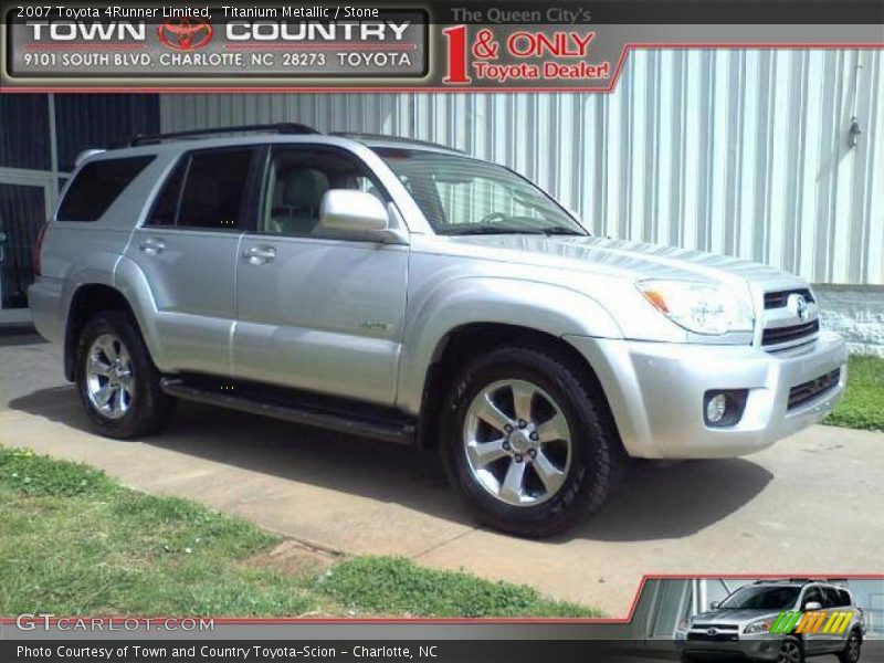 Titanium Metallic / Stone 2007 Toyota 4Runner Limited