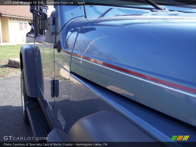 Gunmetal Pearlcoat / Agate 1999 Jeep Wrangler SE 4x4
