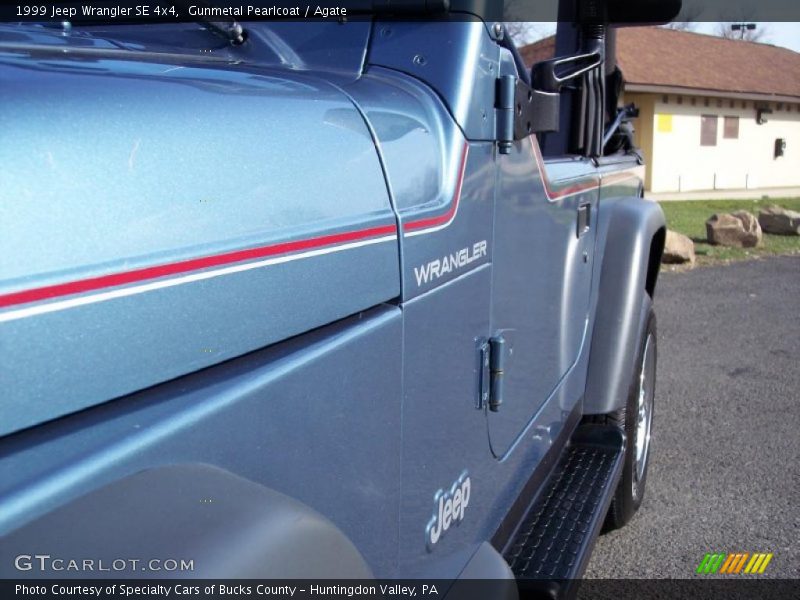 Gunmetal Pearlcoat / Agate 1999 Jeep Wrangler SE 4x4
