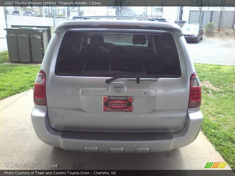 Titanium Metallic / Stone 2007 Toyota 4Runner Limited