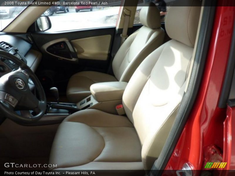 Barcelona Red Pearl / Ash 2008 Toyota RAV4 Limited 4WD