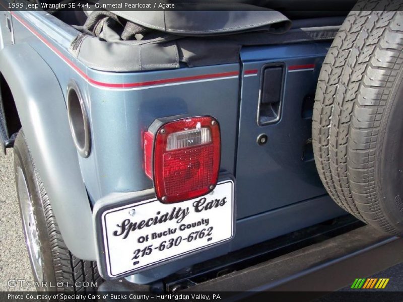 Gunmetal Pearlcoat / Agate 1999 Jeep Wrangler SE 4x4
