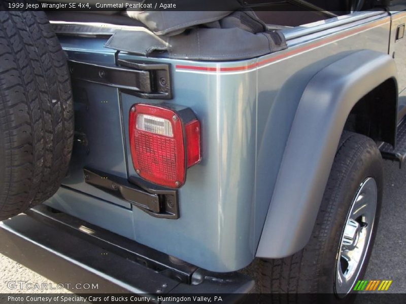 Gunmetal Pearlcoat / Agate 1999 Jeep Wrangler SE 4x4