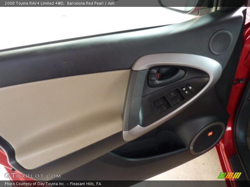 Barcelona Red Pearl / Ash 2008 Toyota RAV4 Limited 4WD