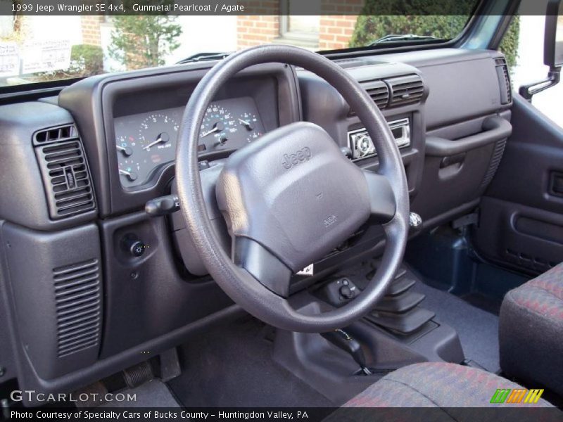 Agate Interior - 1999 Wrangler SE 4x4 