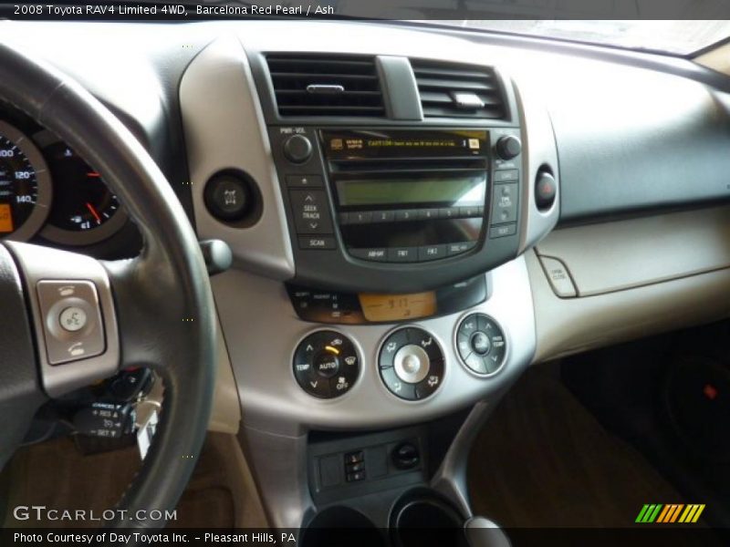 Barcelona Red Pearl / Ash 2008 Toyota RAV4 Limited 4WD
