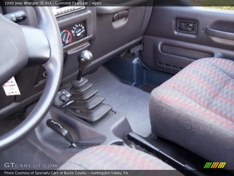  1999 Wrangler SE 4x4 Agate Interior