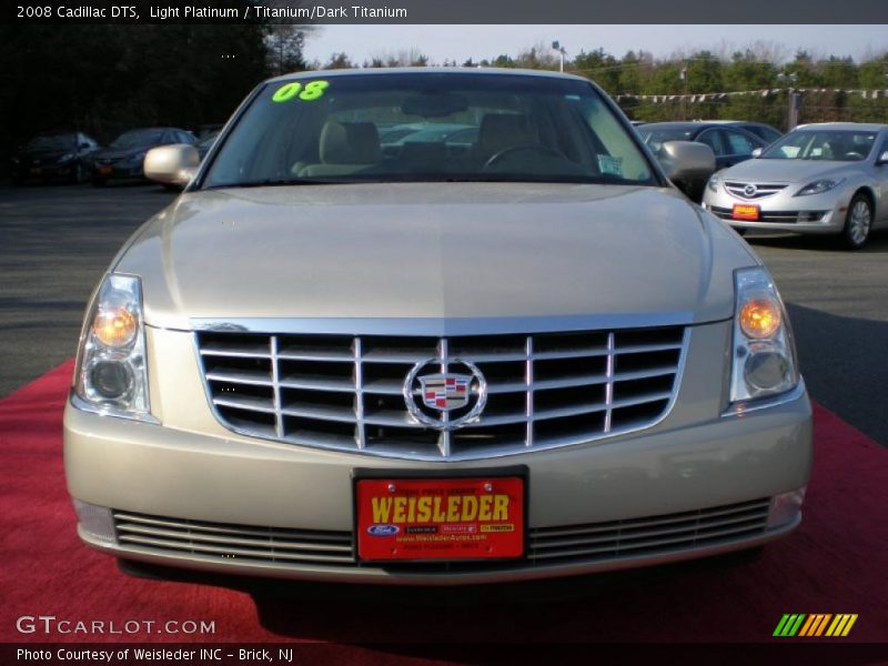 Light Platinum / Titanium/Dark Titanium 2008 Cadillac DTS