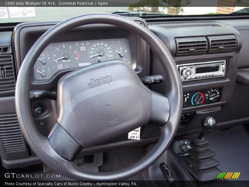  1999 Wrangler SE 4x4 Steering Wheel