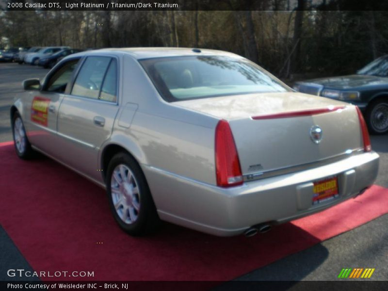 Light Platinum / Titanium/Dark Titanium 2008 Cadillac DTS