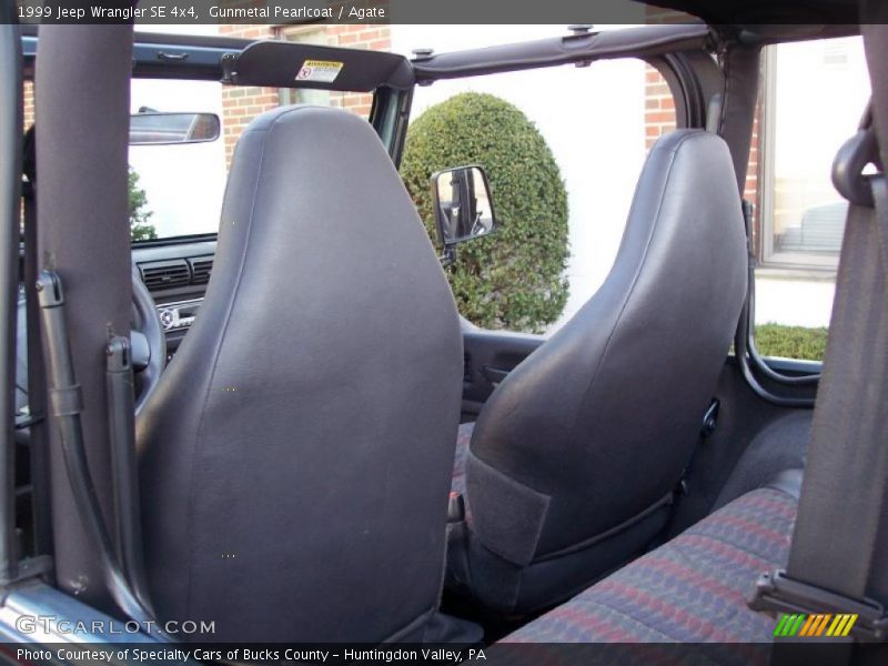 Gunmetal Pearlcoat / Agate 1999 Jeep Wrangler SE 4x4