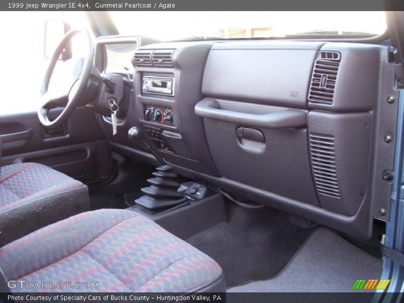 Dashboard of 1999 Wrangler SE 4x4