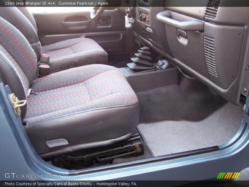  1999 Wrangler SE 4x4 Agate Interior