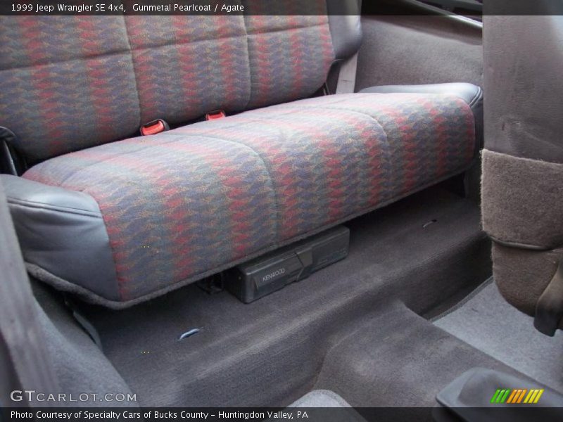  1999 Wrangler SE 4x4 Agate Interior