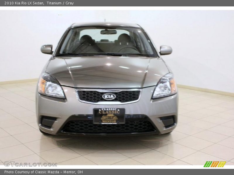 Titanium / Gray 2010 Kia Rio LX Sedan