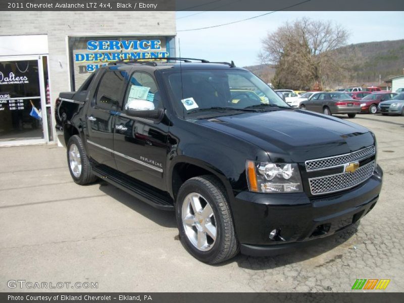 Black / Ebony 2011 Chevrolet Avalanche LTZ 4x4