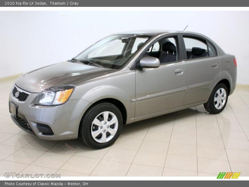 Titanium / Gray 2010 Kia Rio LX Sedan