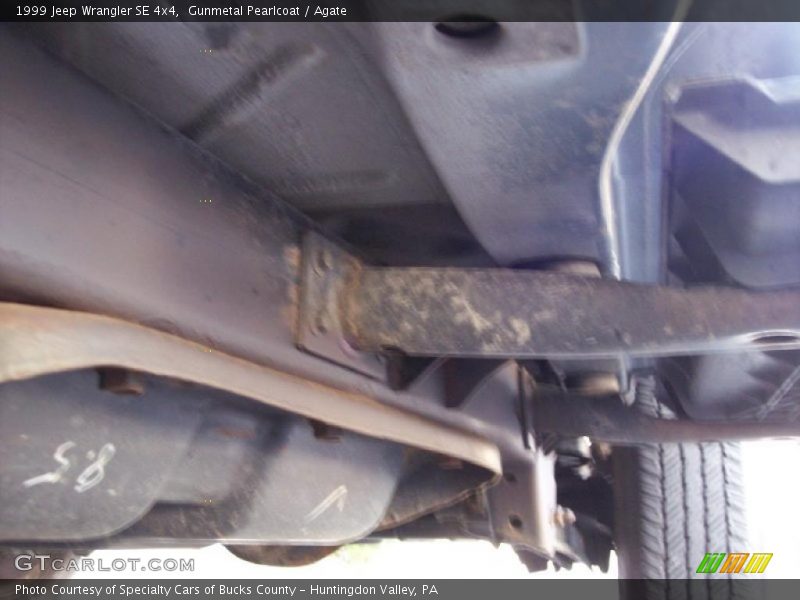 Gunmetal Pearlcoat / Agate 1999 Jeep Wrangler SE 4x4