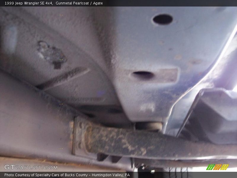 Gunmetal Pearlcoat / Agate 1999 Jeep Wrangler SE 4x4