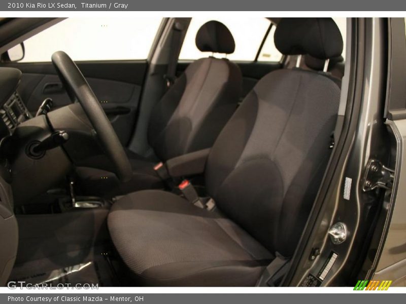 Titanium / Gray 2010 Kia Rio LX Sedan