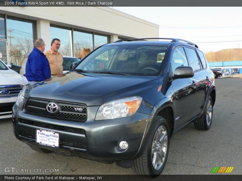 Flint Mica / Dark Charcoal 2008 Toyota RAV4 Sport V6 4WD