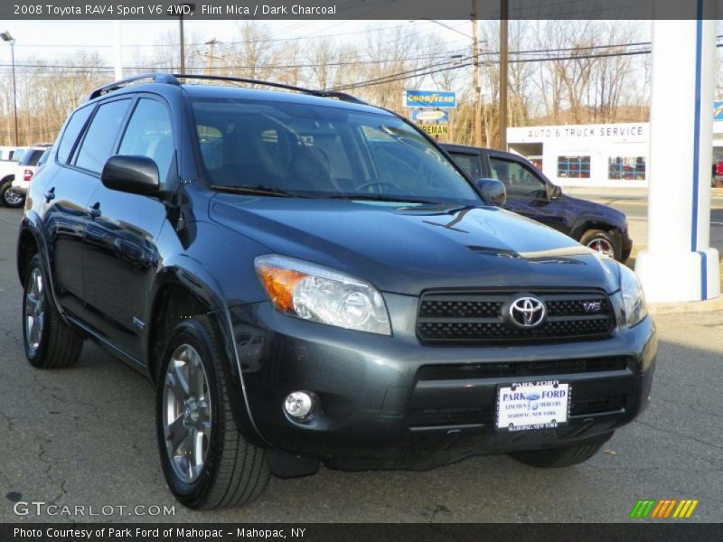 Flint Mica / Dark Charcoal 2008 Toyota RAV4 Sport V6 4WD