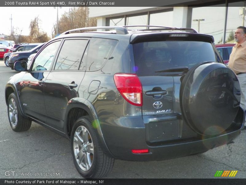 Flint Mica / Dark Charcoal 2008 Toyota RAV4 Sport V6 4WD
