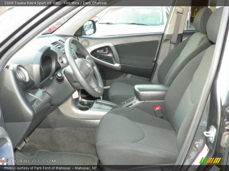  2008 RAV4 Sport V6 4WD Dark Charcoal Interior
