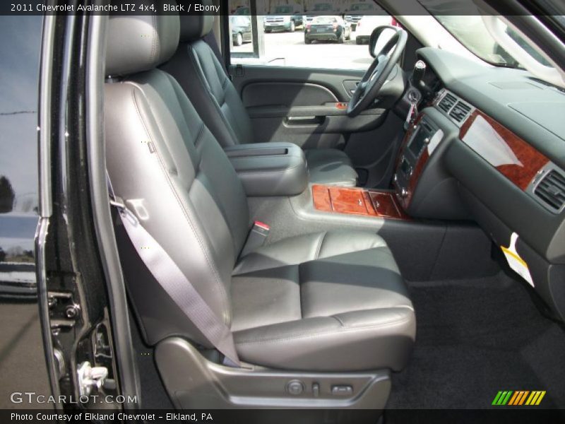  2011 Avalanche LTZ 4x4 Ebony Interior