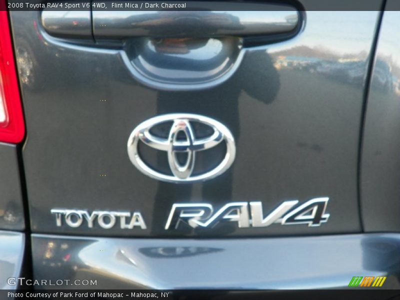 Flint Mica / Dark Charcoal 2008 Toyota RAV4 Sport V6 4WD