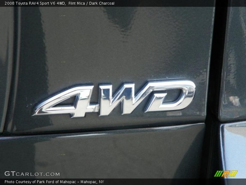 Flint Mica / Dark Charcoal 2008 Toyota RAV4 Sport V6 4WD