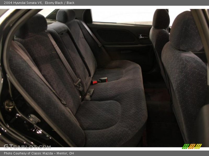 Ebony Black / Black 2004 Hyundai Sonata V6