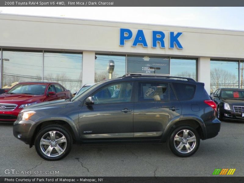 Flint Mica / Dark Charcoal 2008 Toyota RAV4 Sport V6 4WD