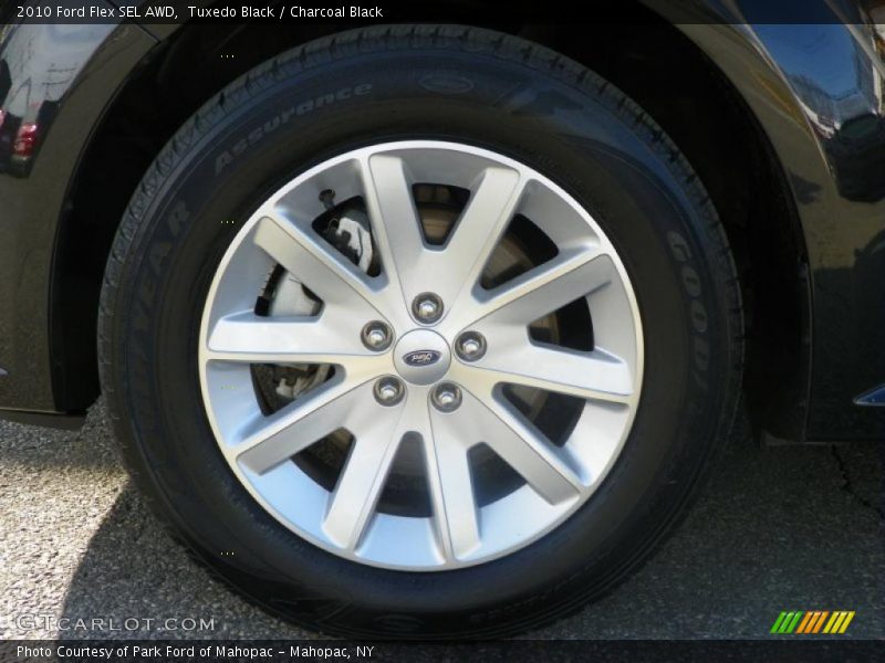Tuxedo Black / Charcoal Black 2010 Ford Flex SEL AWD