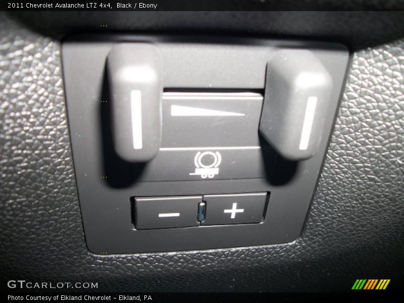 Controls of 2011 Avalanche LTZ 4x4