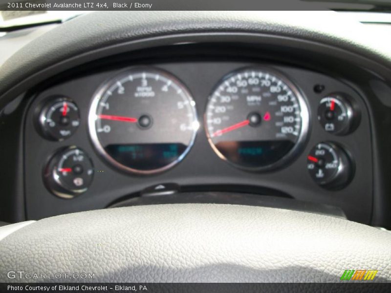 Black / Ebony 2011 Chevrolet Avalanche LTZ 4x4