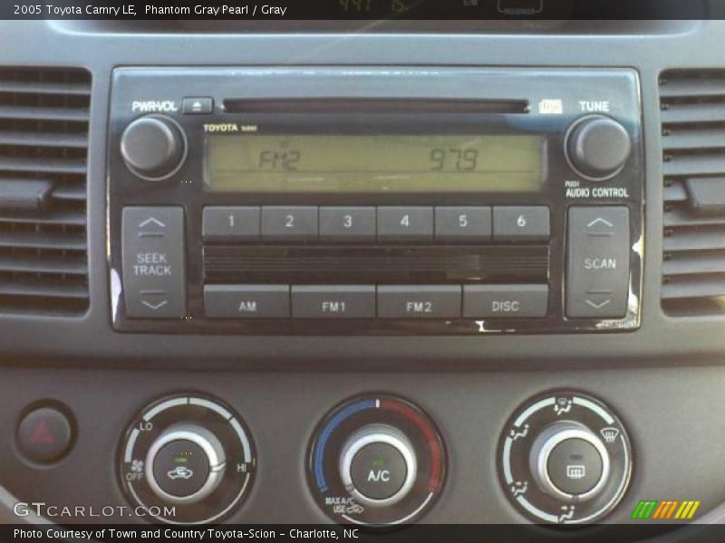 Phantom Gray Pearl / Gray 2005 Toyota Camry LE