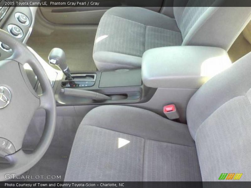 Phantom Gray Pearl / Gray 2005 Toyota Camry LE