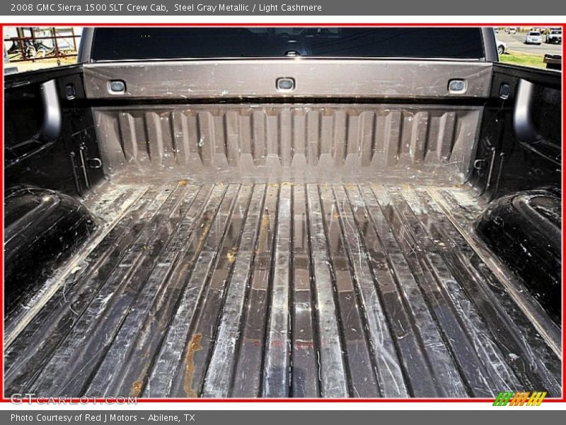 Steel Gray Metallic / Light Cashmere 2008 GMC Sierra 1500 SLT Crew Cab