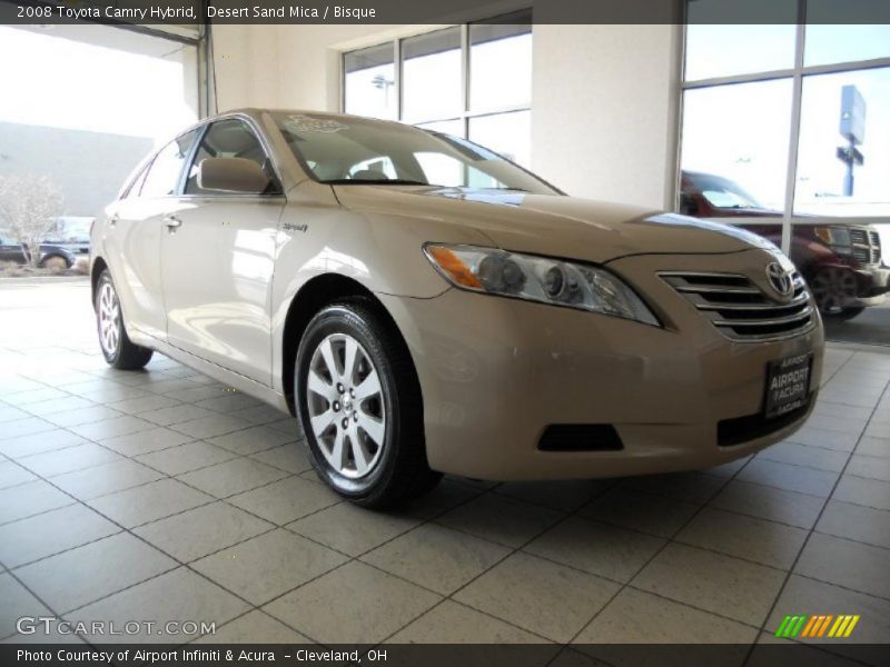 Desert Sand Mica / Bisque 2008 Toyota Camry Hybrid