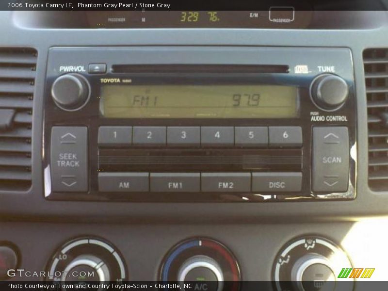 Phantom Gray Pearl / Stone Gray 2006 Toyota Camry LE