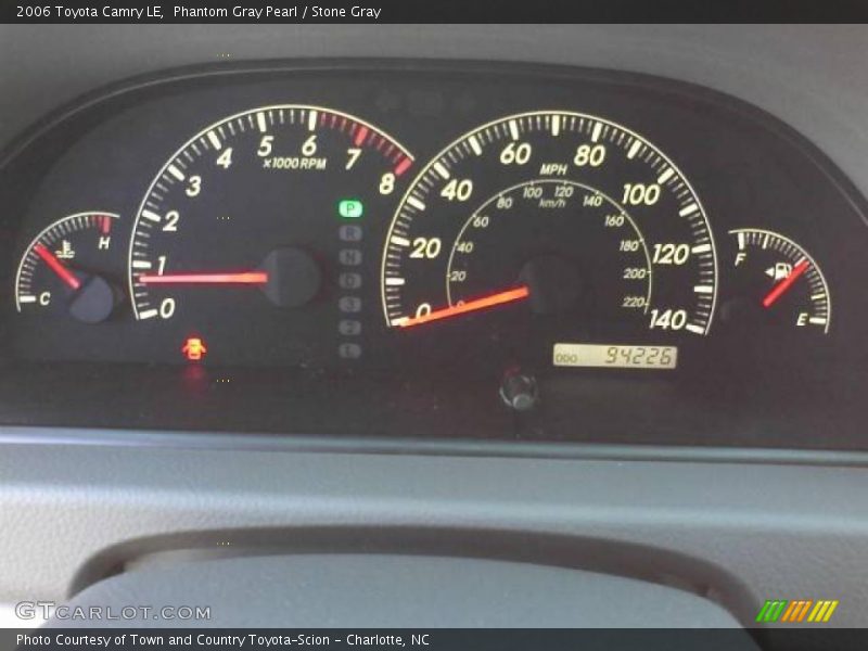 Phantom Gray Pearl / Stone Gray 2006 Toyota Camry LE