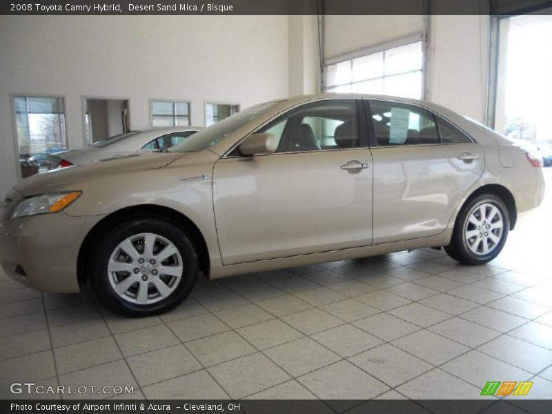 Desert Sand Mica / Bisque 2008 Toyota Camry Hybrid