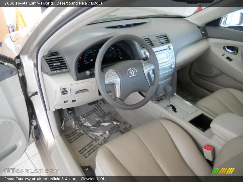 Desert Sand Mica / Bisque 2008 Toyota Camry Hybrid